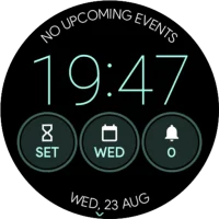 JHW Digital Thin: Watch face